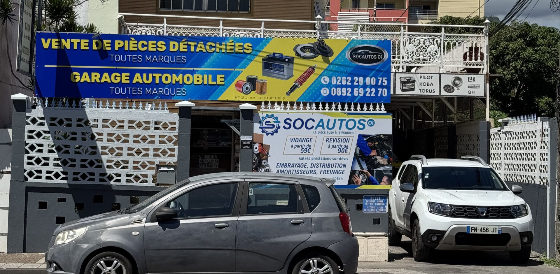 Garage SOC'AUTOS OI Garage automobile à Saint-Denis spécialisé en entretien toutes marques